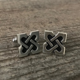 Cornish Tin Roman Numeral Cufflinks